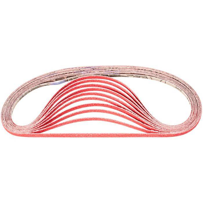 Schleifband - PFERD - Keramikkorn CO-COOL - Korngröße 60 - Bezeichnung BA 6/610 CO-COOL 60 - Maße (T x L) 6 x 610 mm - ISO 2976 - VE 100 Stück -
