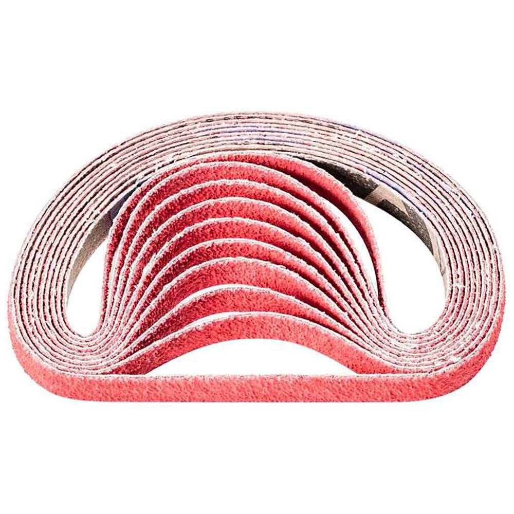 Schleifband - PFERD - Keramikkorn CO-COOL - Korngröße 60 - Bezeichnung BA 9/305 CO-COOL 60 - Maße (T x L) 9 x 305 mm - VE 100 Stück - Preis per VE