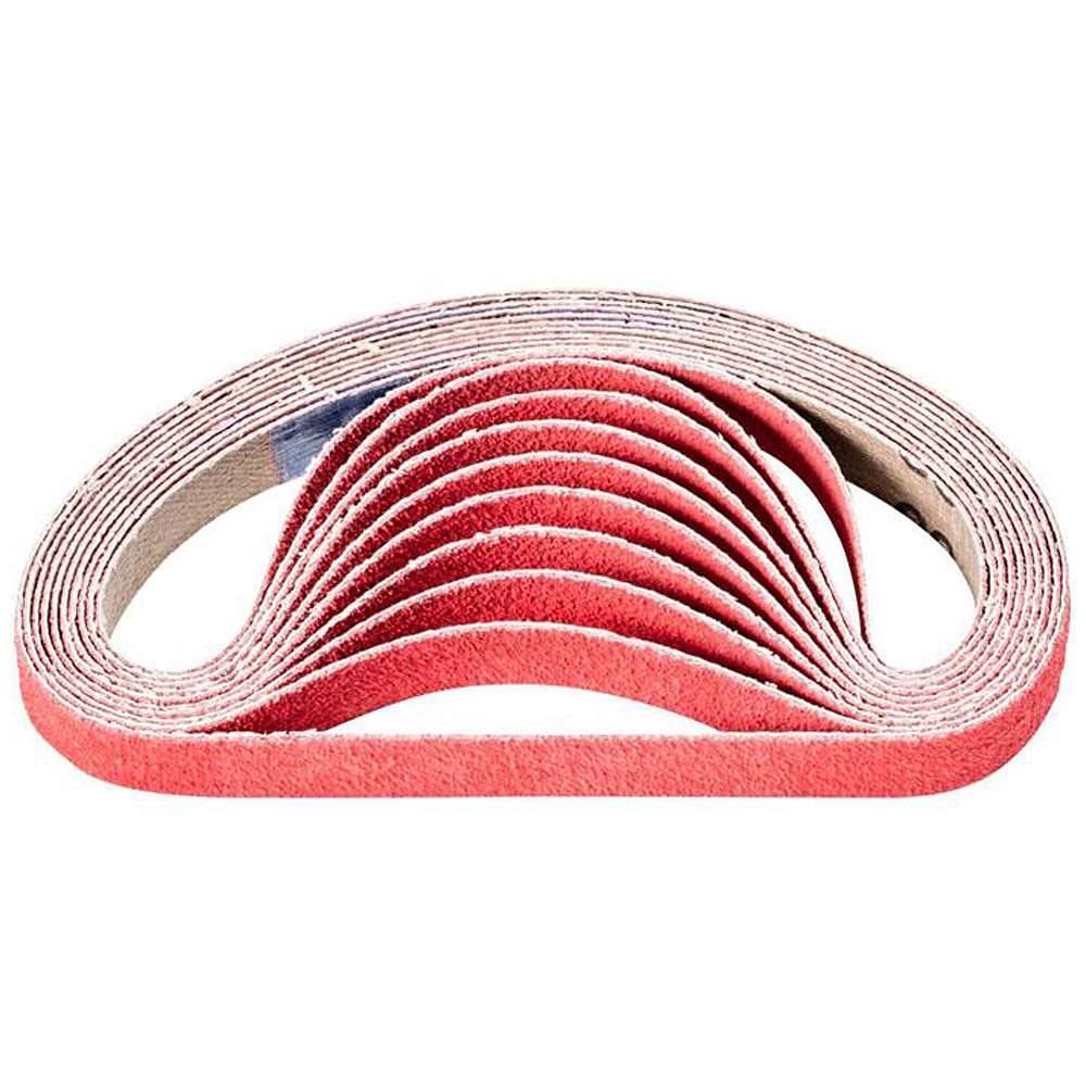 Schleifband - PFERD - Keramikkorn CO-COOL - Korngröße 80 - Bezeichnung BA 12/330 CO-COOL 80 - Maße (T x L) 12 x 330 mm - VE 100 Stück - Preis per