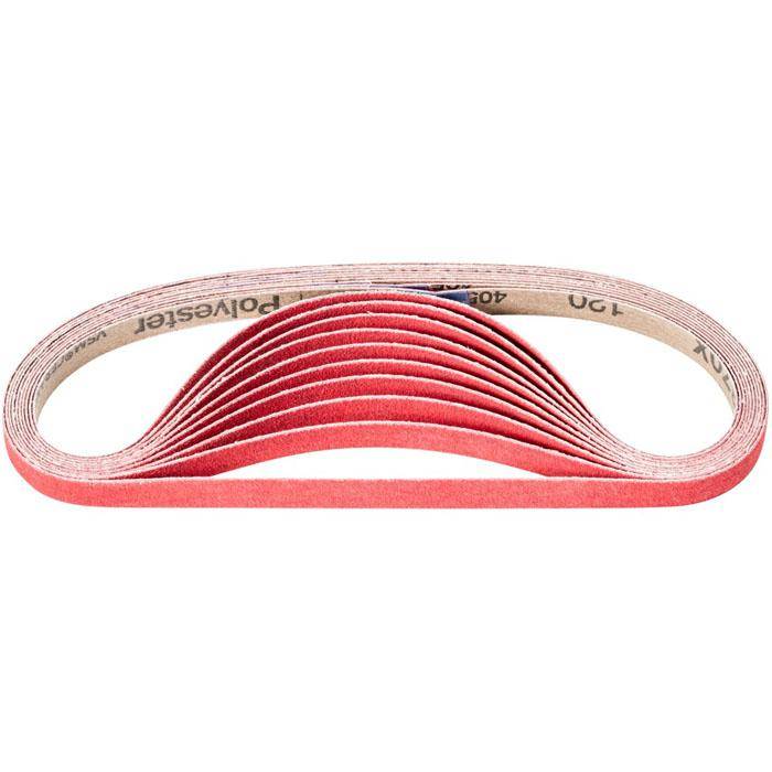Schleifband - PFERD - Keramikkorn CO-COOL - Korngröße 120 - Bezeichnung BA 12/520 CO-COOL 120 - Maße (T x L) 12 x 520 mm - VE 100 Stück - Preis pe