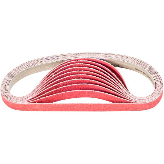 Schleifband - PFERD - Keramikkorn CO-COOL - Korngröße 80 - Bezeichnung BA 16/520 CO-COOL 80 - Maße (T x L) 16 x 520 mm - VE 50 Stück - Preis per