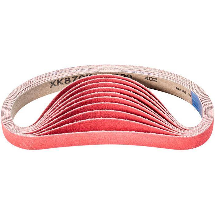 Schleifband - PFERD - Keramikkorn CO-COOL - Korngröße 120 - Bezeichnung BA 20/480 CO-COOL 120 - Maße (T x L) 20 x 480 mm - ISO 2976 - VE 20 Stück
