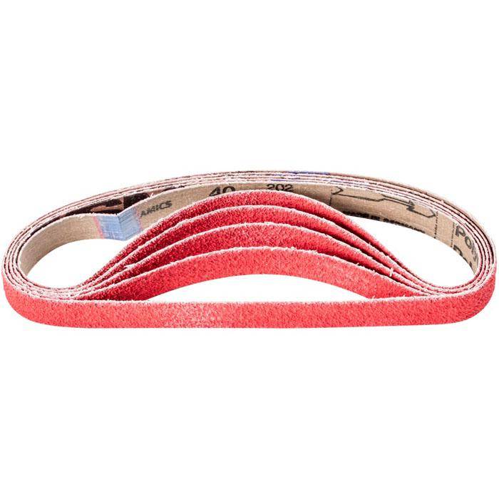 Schleifband - PFERD - Keramikkorn CO-COOL - Korngröße 40 - Bezeichnung BA 20/520 CO-COOL 40 - Maße (T x L) 20 x 520 mm - ISO 2976 - VE 20 Stück -