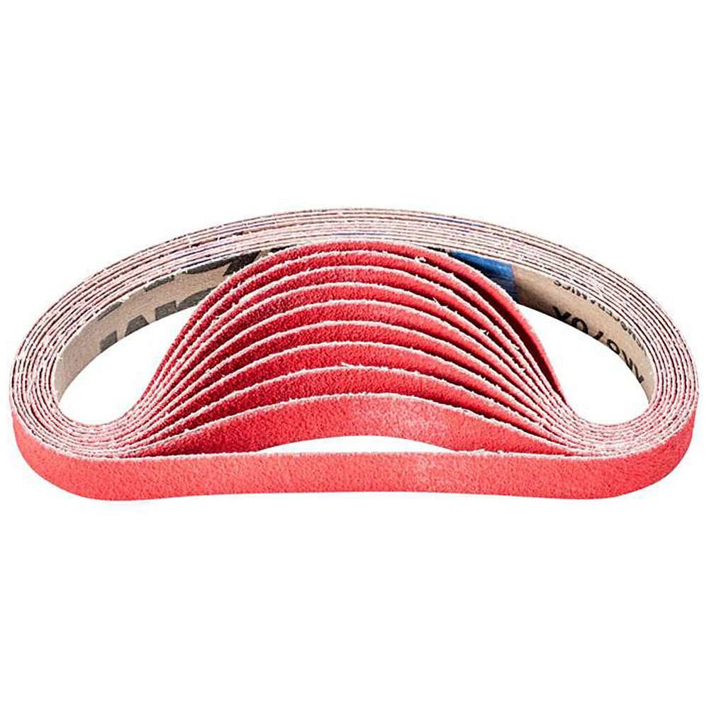 Schleifband - PFERD - Keramikkorn CO-COOL - Korngröße 60 - Bezeichnung BA 20/520 CO-COOL 60 - Maße (T x L) 20 x 520 mm - ISO 2976 - VE 20 Stück -