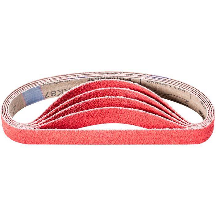 Schleifband - PFERD - Keramikkorn CO-COOL - Korngröße 40 - Bezeichnung BA 25/480 CO-COOL 40 - Maße (T x L) 25 x 480 mm - ISO 2976 - VE 20 Stück -