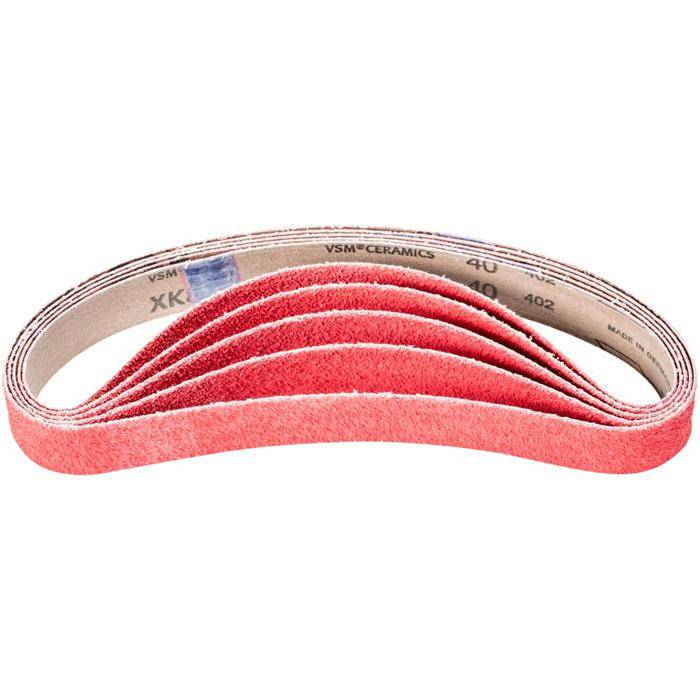 Schleifband - PFERD - Keramikkorn CO-COOL - Korngröße 40 - Bezeichnung BA 30/610 CO-COOL 40 - Maße (T x L) 30 x 610 mm - VE 10 Stück - Preis per