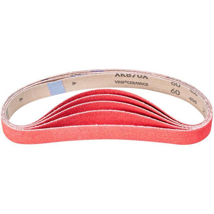 Schleifband - PFERD - Keramikkorn CO-COOL - Korngröße 60 - Bezeichnung BA 30/610 CO-COOL 60 - Maße (T x L) 30 x 610 mm - VE 10 Stück - Preis per