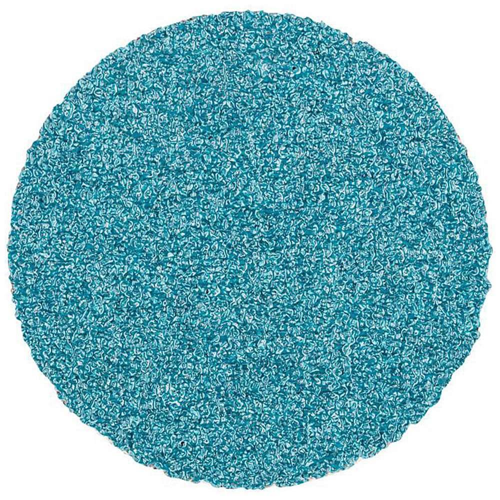 Schleifscheibe - PFERD COMBIDISC® - Zirkonkorund - Aufspannsystem CD - Bezeichnung CD 38 Z 60 - Durchmesser 38 mm - Korngröße 60 - empf. Drehzahl