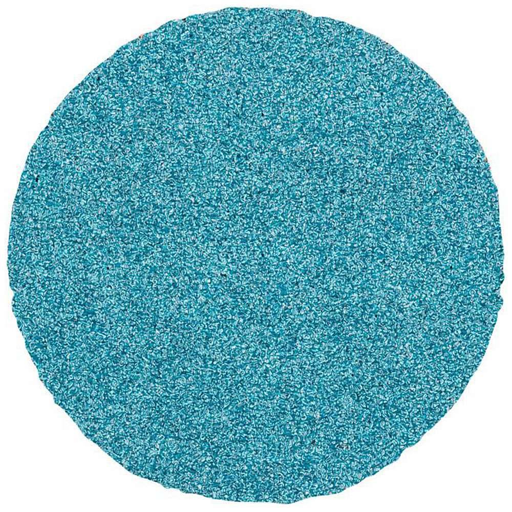 Schleifscheibe - PFERD COMBIDISC® - Zirkonkorund - Aufspannsystem CD - Bezeichnung CD 38 Z 80 - Durchmesser 38 mm - Korngröße 80 - empf. Drehzahl
