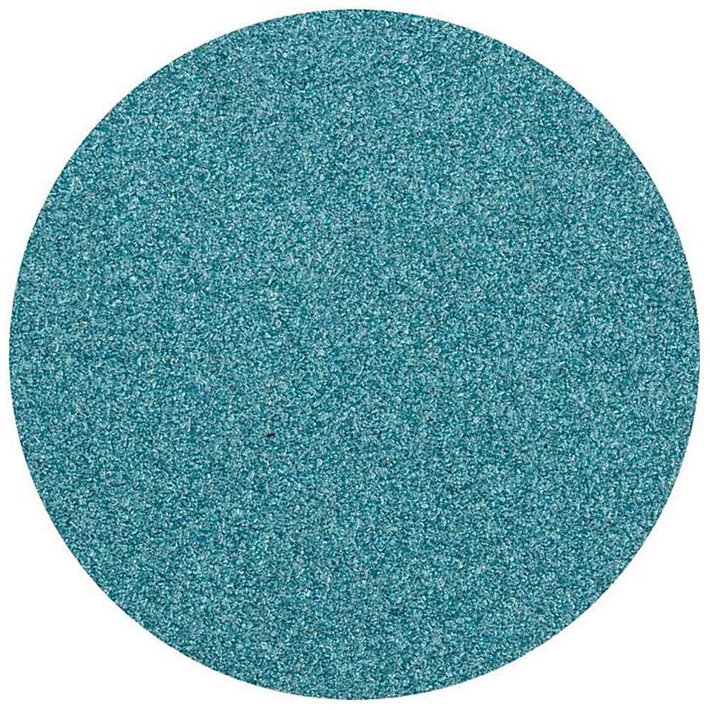 Schleifscheibe - PFERD COMBIDISC® - Zirkonkorund - Aufspannsystem CDR - Bezeichnung CDR 50 Z 80 - Durchmesser 50 mm - Korngröße 80 - empf. Drehzahl