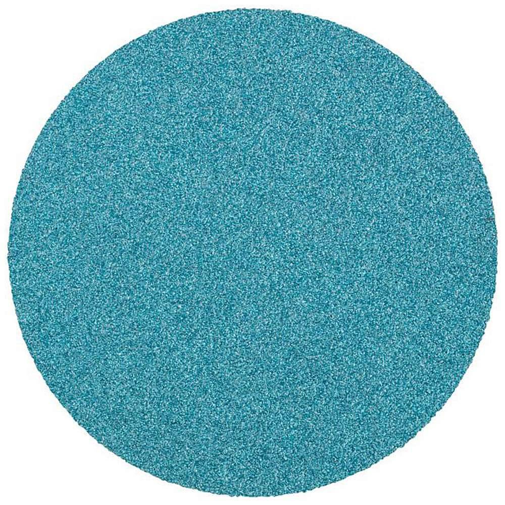 Schleifscheibe - PFERD COMBIDISC® - Zirkonkorund - Aufspannsystem CDR - Bezeichnung CDR 75 Z 80 - Durchmesser 75 mm - Korngröße 80 - empf. Drehzahl