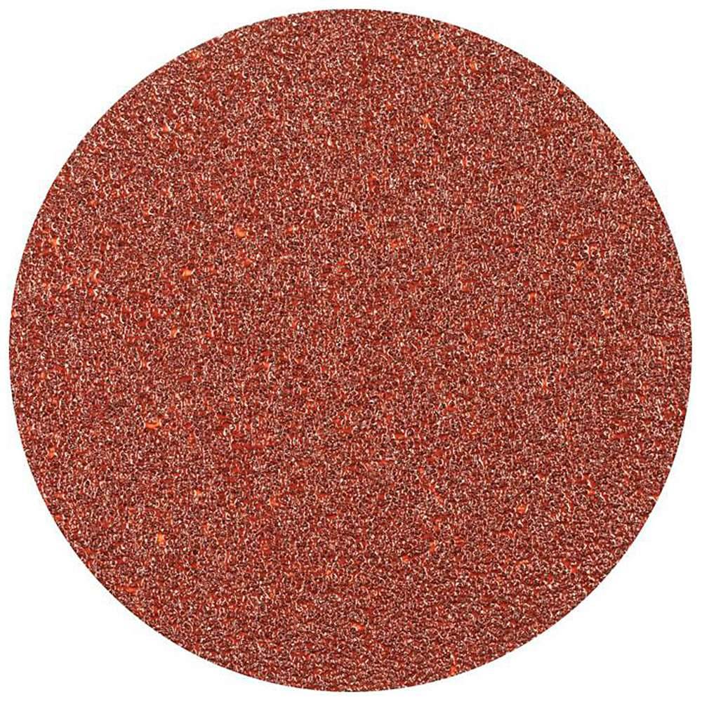 Klettscheibe - PFERD - Korund A - Ø 115 mm - Korngröße 40 - Bezeichnung KR 115 A 40 - empf. Drehzahl 5000 min-¹ - max. zul. Drehzahl 5300 min-¹ -