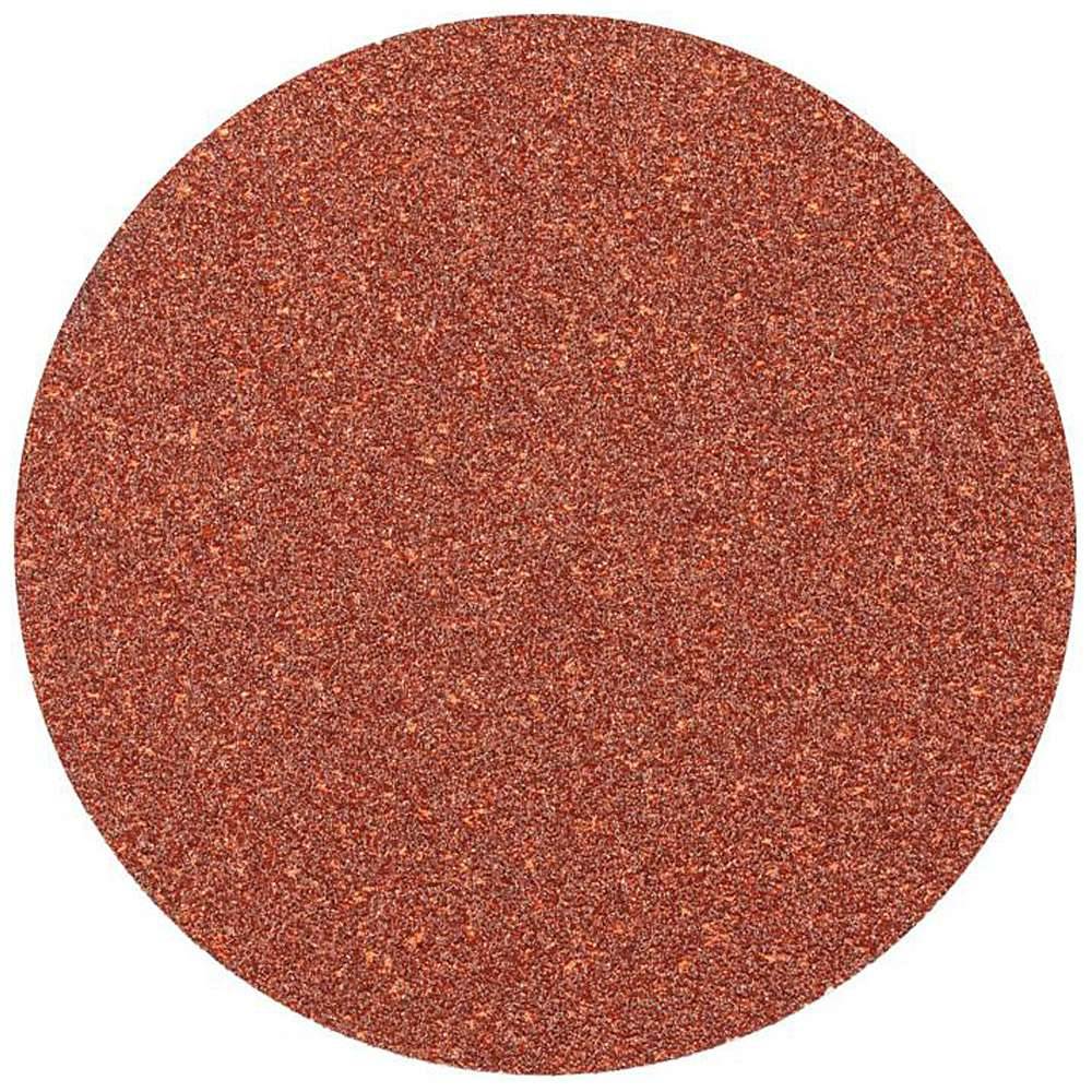 Klettscheibe - PFERD - Korund A - Ø 115 mm - Korngröße 60 - Bezeichnung KR 115 A 60 - empf. Drehzahl 5000 min-¹ - max. zul. Drehzahl 5300 min-¹ -