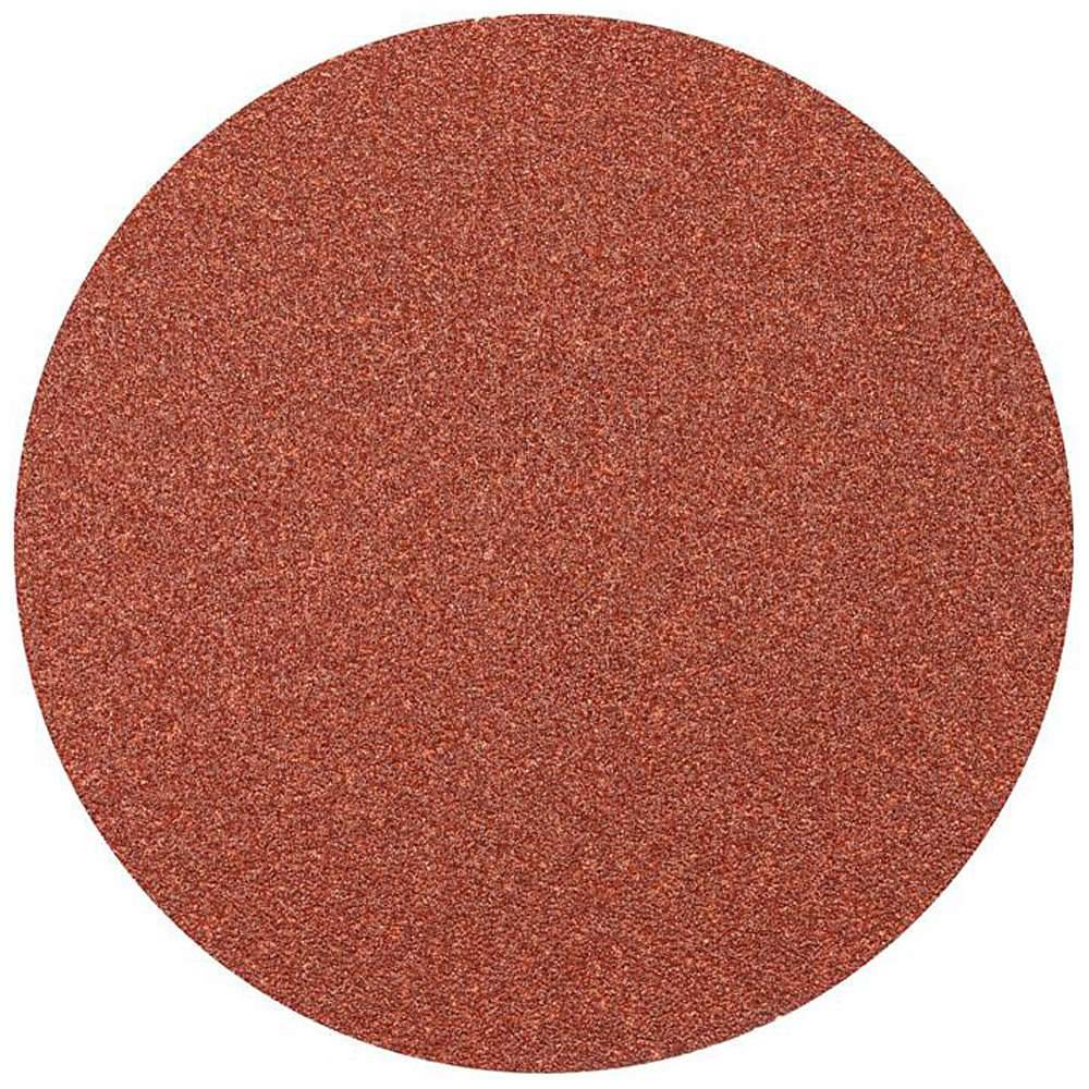 Klettscheibe - PFERD - Korund A - Ø 115 mm - Korngröße 80 - Bezeichnung KR 115 A 80 - empf. Drehzahl 5000 min-¹ - max. zul. Drehzahl 5300 min-¹ -