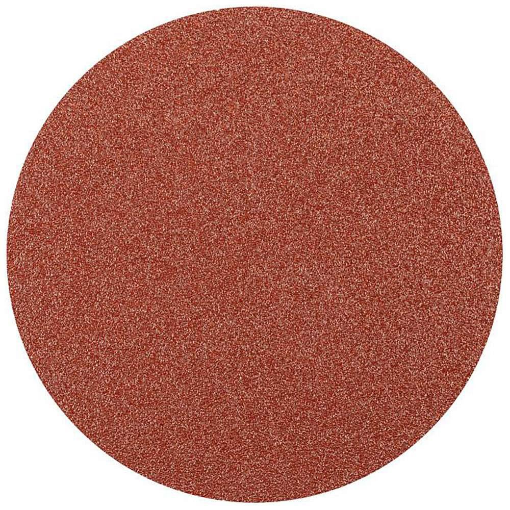 Klettscheibe - PFERD - Korund A - Ø 125 mm - Korngröße 80 - Bezeichnung KR 125 A 80 - empf. Drehzahl 4600 min-¹ - max. zul. Drehzahl 4850 min-¹ -
