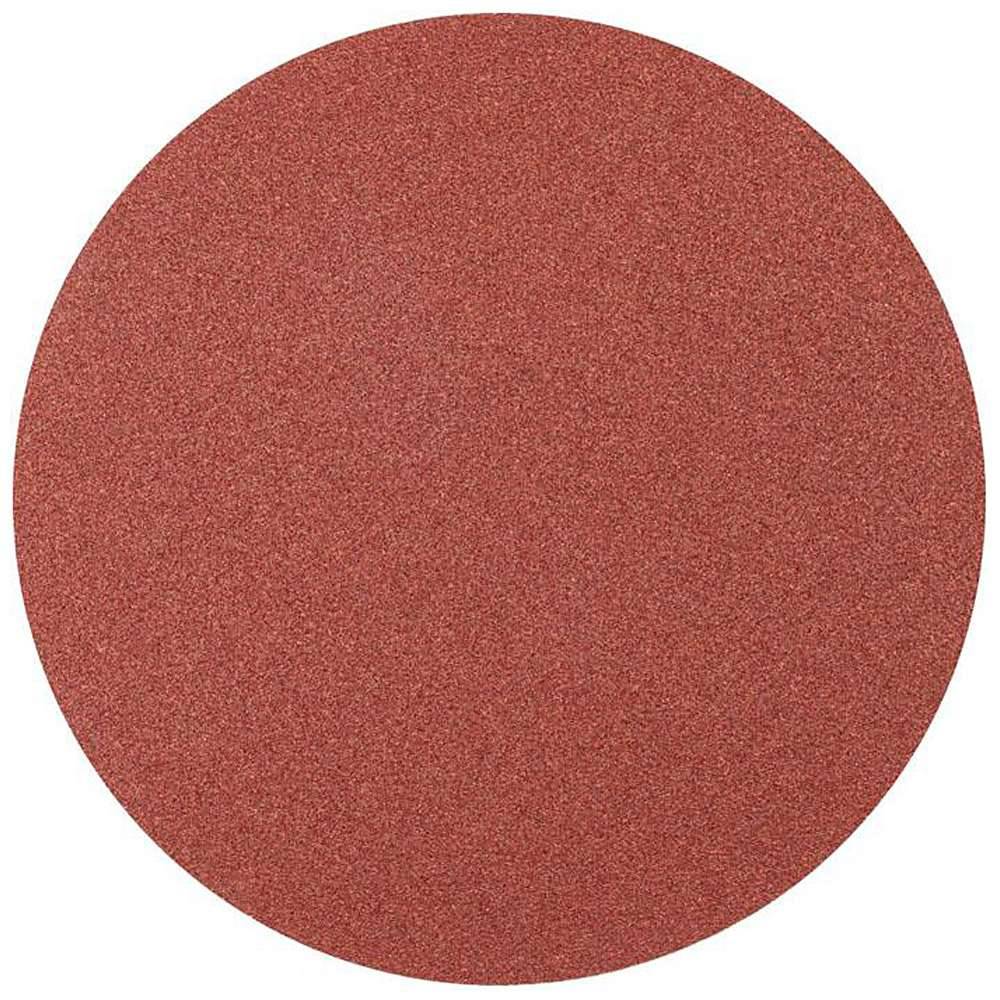 Klettscheibe - PFERD - Korund A - Ø 125 mm - Korngröße 180 - Bezeichnung KR 125 A 180 - empf. Drehzahl 4600 min-¹ - max. zul. Drehzahl 4850 min-¹