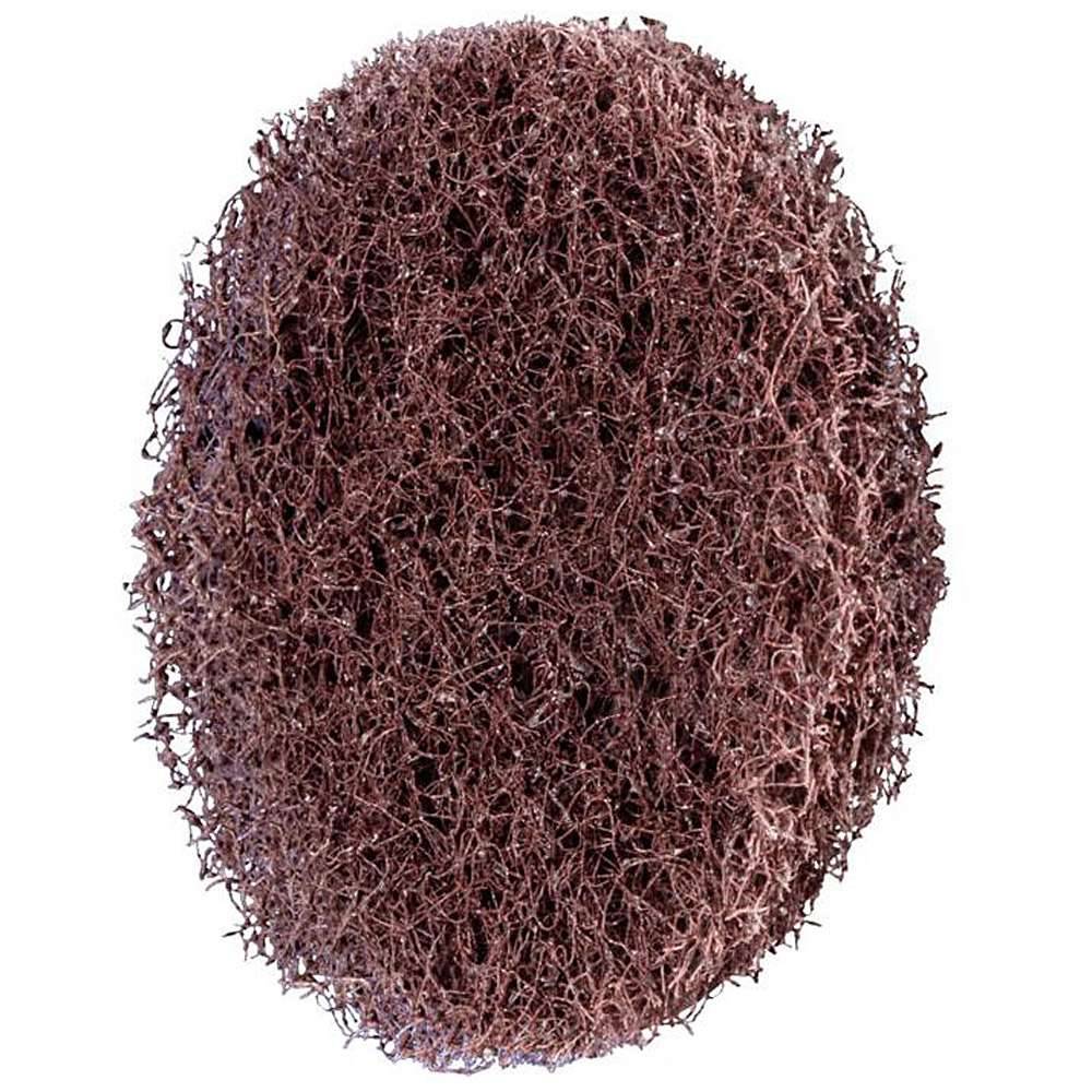 Schleifscheibe - PFERD POLINOX® - Spezialwerkzeug zum Marmorieren - Bezeichnung MKRK 50 A 100 - Durchmesser 50 mm - Korngröße 100 - für Werkzeugha