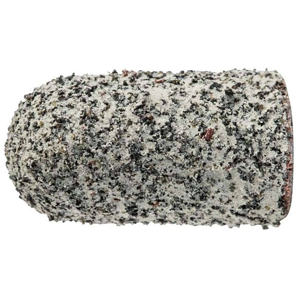 Schleifkappe - PFERD POLICAP® - Form C - mit Siliciumcarbid - für Titan u.a. - Bezeichnung PC 0511 C SiC-COOL 80 - Maße (D x T) 5 x 11 mm - Korngr