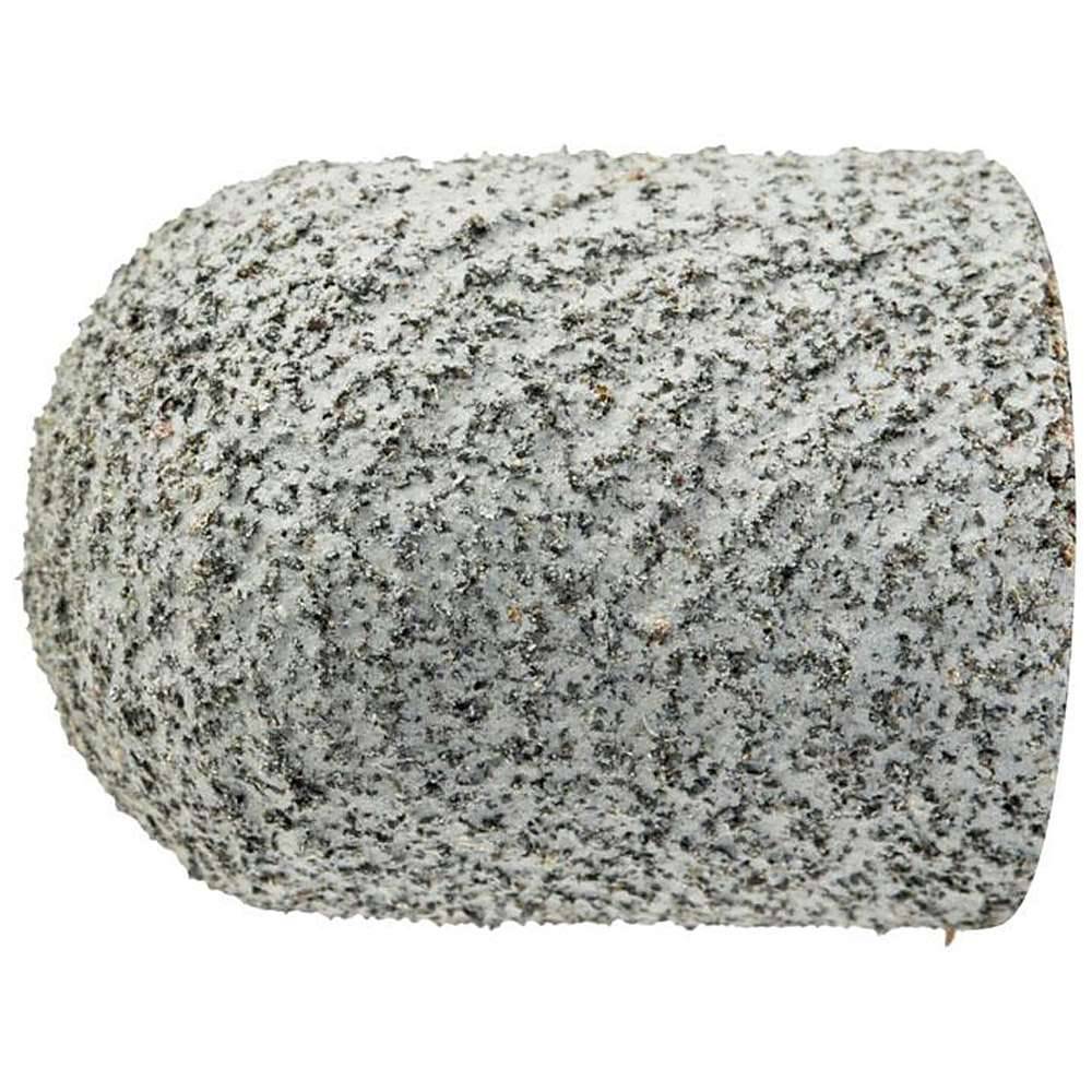 Schleifkappe - PFERD POLICAP® - Form C - mit Siliciumcarbid - für Titan u.a. - Bezeichnung PC 1317 C SiC-COOL 80 - Maße (D x T) 13 x 17 mm - Korngr