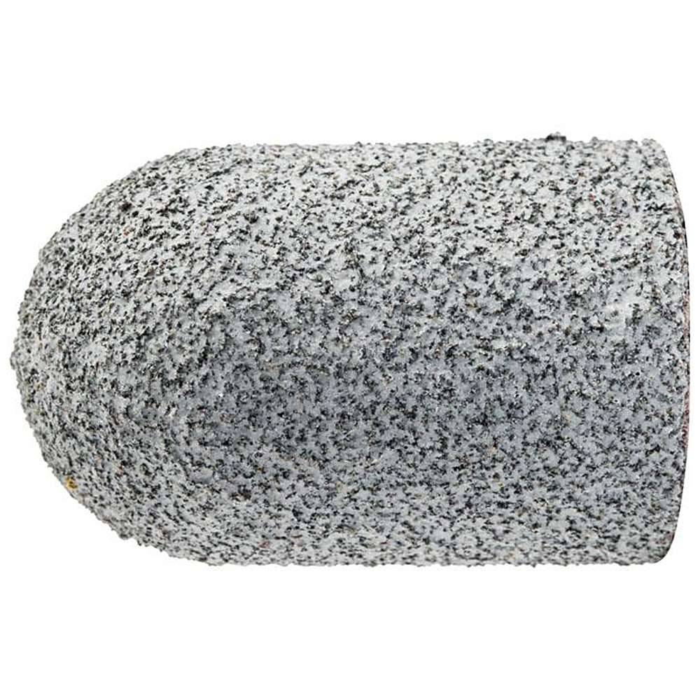 Schleifkappe - PFERD POLICAP® - Form C - mit Siliciumcarbid - für Titan u.a. - Bezeichnung PC 1626 C SiC-COOL 80 - Maße (D x T) 16 x 26 mm - Korngr