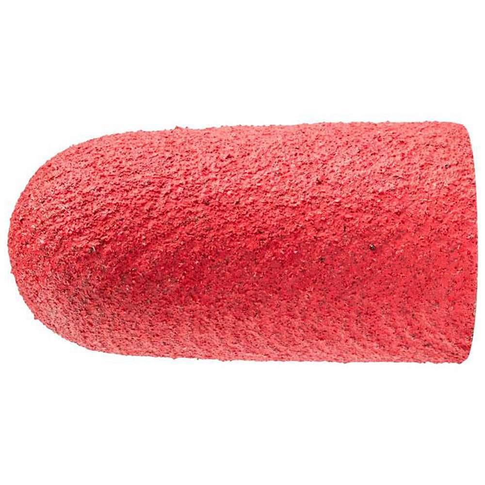 Schleifkappe - PFERD POLICAP® - Form L - mit Keramikkorn - für Edelstahl - Bezeichnung PC 1632 L CO-COOL 120 - Maße (D x T) 16 x 32 mm - Korngröß