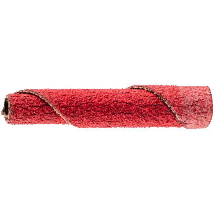 Schleifrolle - PFERD POLIROLL® - Zylinderform - mit Keramikkorn - für harte Werkstoffe - Bezeichnung PR 0635 CO-COOL 120 - Maße (D x T) 6 x 35 mm
