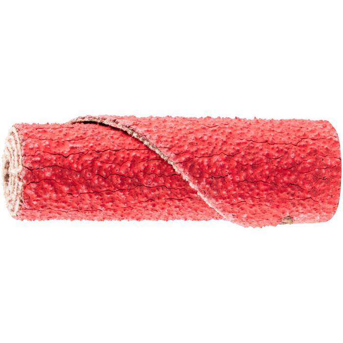 Schleifrolle - PFERD POLIROLL® - Zylinderform - mit Keramikkorn - für harte Werkstoffe - Bezeichnung PR 1235 CO-COOL 80 - Maße (D x T) 12 x 35 mm