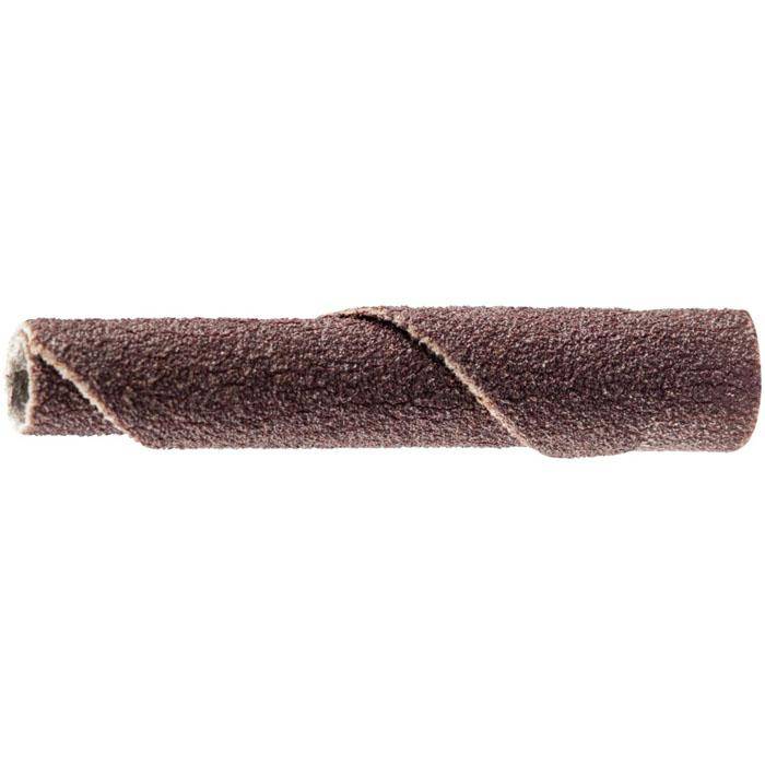 Schleifrolle - PFERD POLIROLL® - Zylinderform - mit Korundkorn - für Metall - Bezeichnung PR 0635 A 150 - Maße (D x T) 6 x 35 mm - Korngröße 150