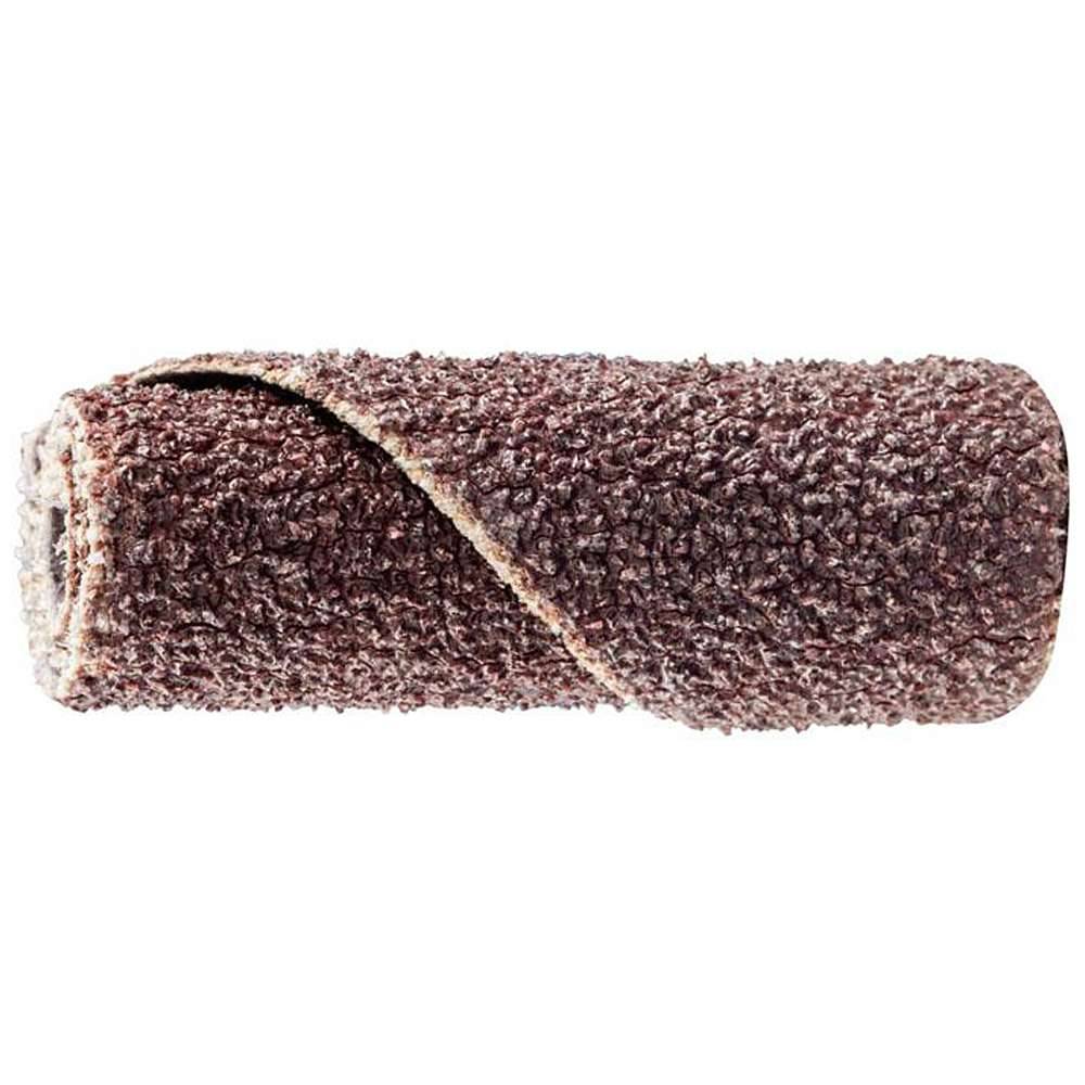 Schleifrolle - PFERD POLIROLL® - Zylinderform - mit Korundkorn - für Metall - Bezeichnung PR 0925 A 80 - Maße (D x T) 9 x 25 mm - Korngröße 80 -