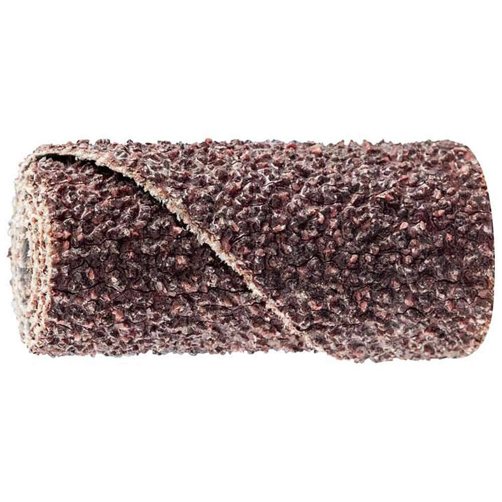 Schleifrolle - PFERD POLIROLL® - Zylinderform - mit Korundkorn - für Metall - Bezeichnung PR 1225 A 50 - Maße (D x T) 12 x 25 mm - Korngröße 50 -