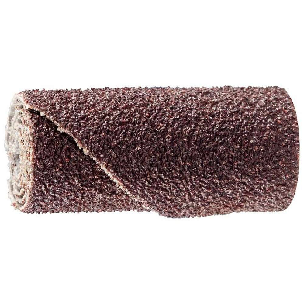 Schleifrolle - PFERD POLIROLL® - Zylinderform - mit Korundkorn - für Metall - Bezeichnung PR 1225 A 80 - Maße (D x T) 12 x 25 mm - Korngröße 80 -