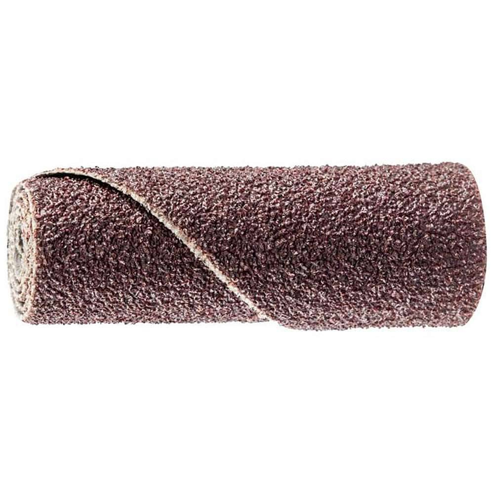 Schleifrolle - PFERD POLIROLL® - Zylinderform - mit Korundkorn - für Metall - Bezeichnung PR 1235 A 80 - Maße (D x T) 12 x 35 mm - Korngröße 80 -