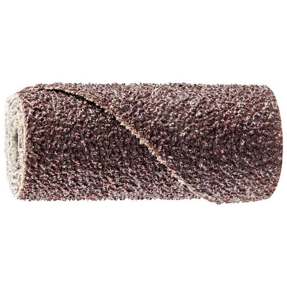 Schleifrolle - PFERD POLIROLL® - Zylinderform - mit Korundkorn - für Metall - Bezeichnung PR 1835 A 50 - Maße (D x T) 18 x 35 mm - Korngröße 50 -