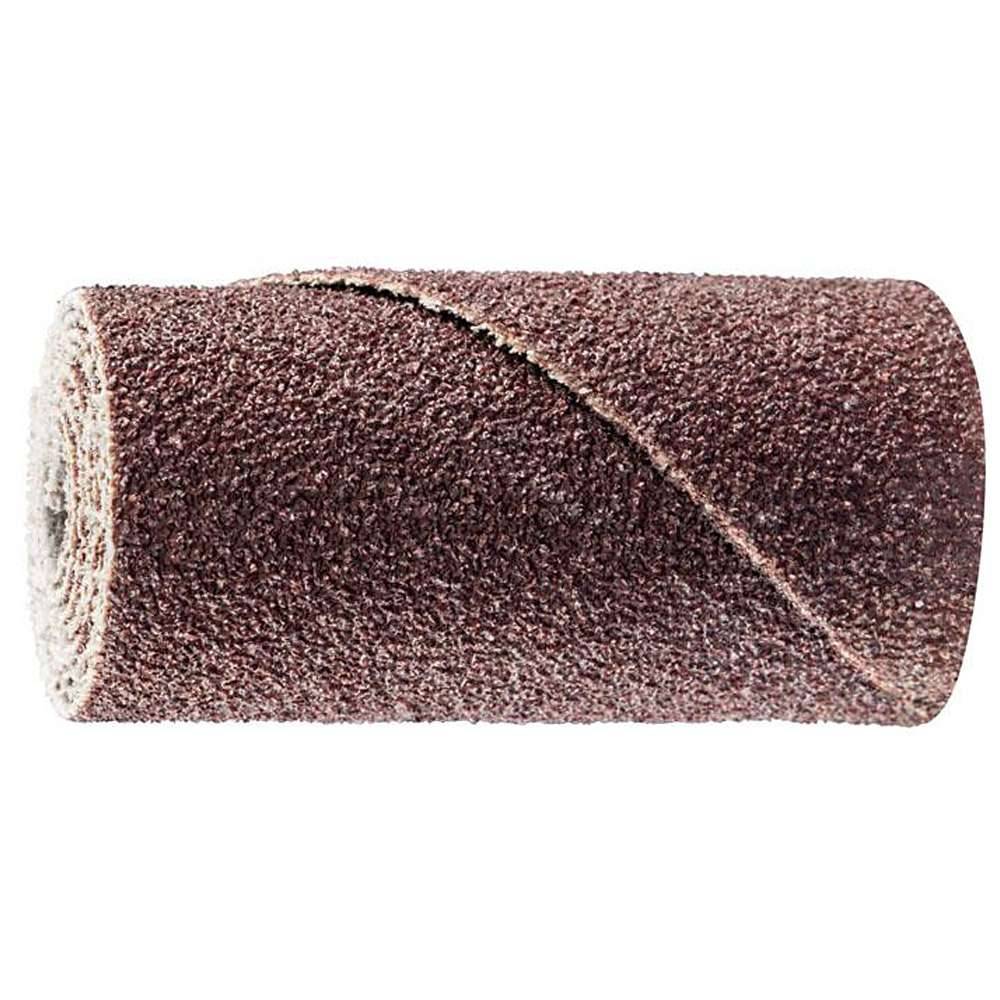Schleifrolle - PFERD POLIROLL® - Zylinderform - mit Korundkorn - für Metall - Bezeichnung PR 1835 A 80 - Maße (D x T) 18 x 35 mm - Korngröße 80 -
