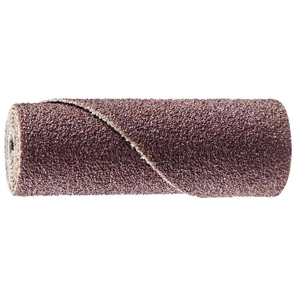 Schleifrolle - PFERD POLIROLL® - Zylinderform - mit Korundkorn - für Metall - Bezeichnung PR 1850 A 80 - Maße (D x T) 18 x 50 mm - Korngröße 80 -