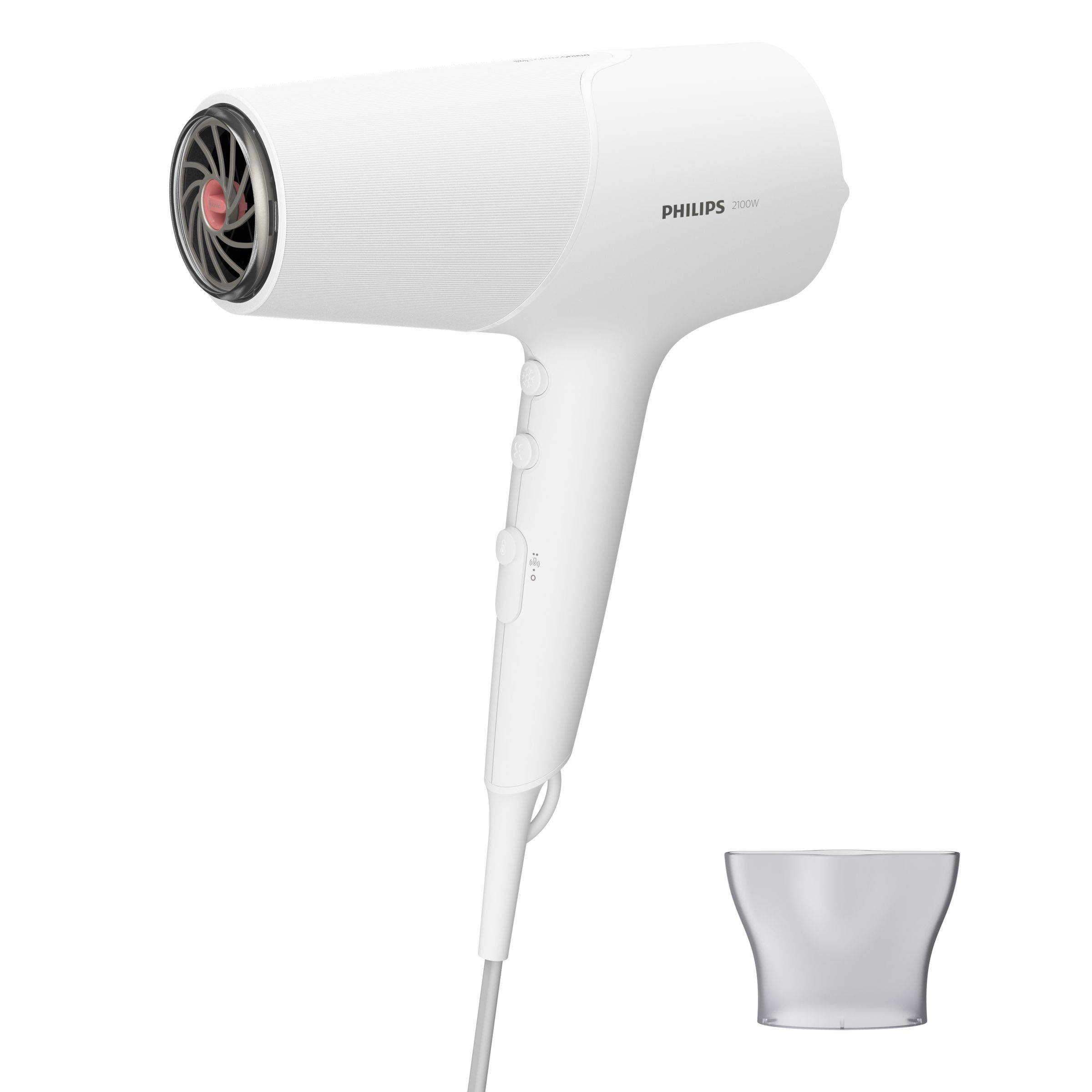 Philips 5000 Series BHD500 - Föhn - weiß/metallic