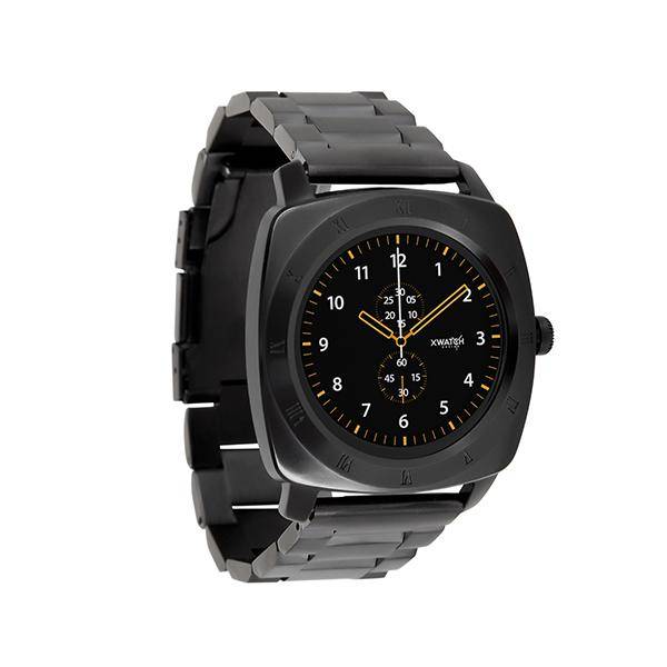 Xlyne Smart Watch NARA X-Watch black chrome - dark steel