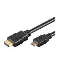 Wentronic Goobay High Speed HDMI™ with Ethernet Kabel, Schwarz, 2 m