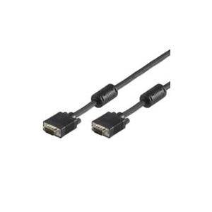 Wentronic Goobay Full HD SVGA Monitorkabel, Schwarz, 10 m