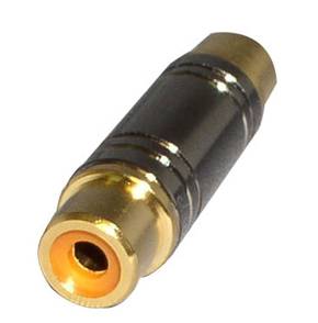 Lindy RCA-Doppelkupplung Premium Gold 50/75Ohm