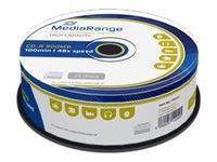 MediaRange - 25 x CD-R - 900 MB (100 Min.) 48x