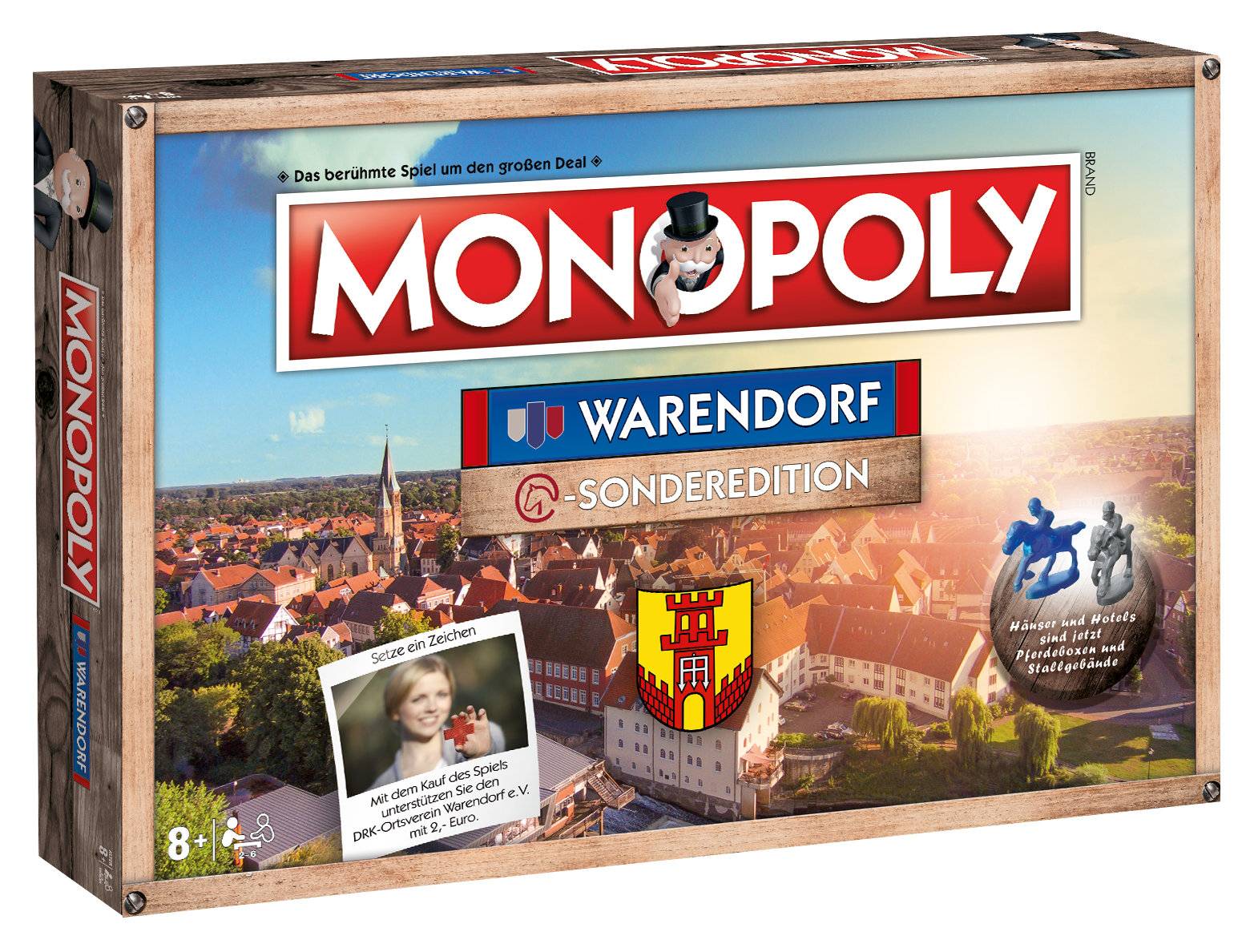 Monopoly Warendorf Stadt Edition limitierte Sonderedition Brettspiel Gesellschaftsspiel
