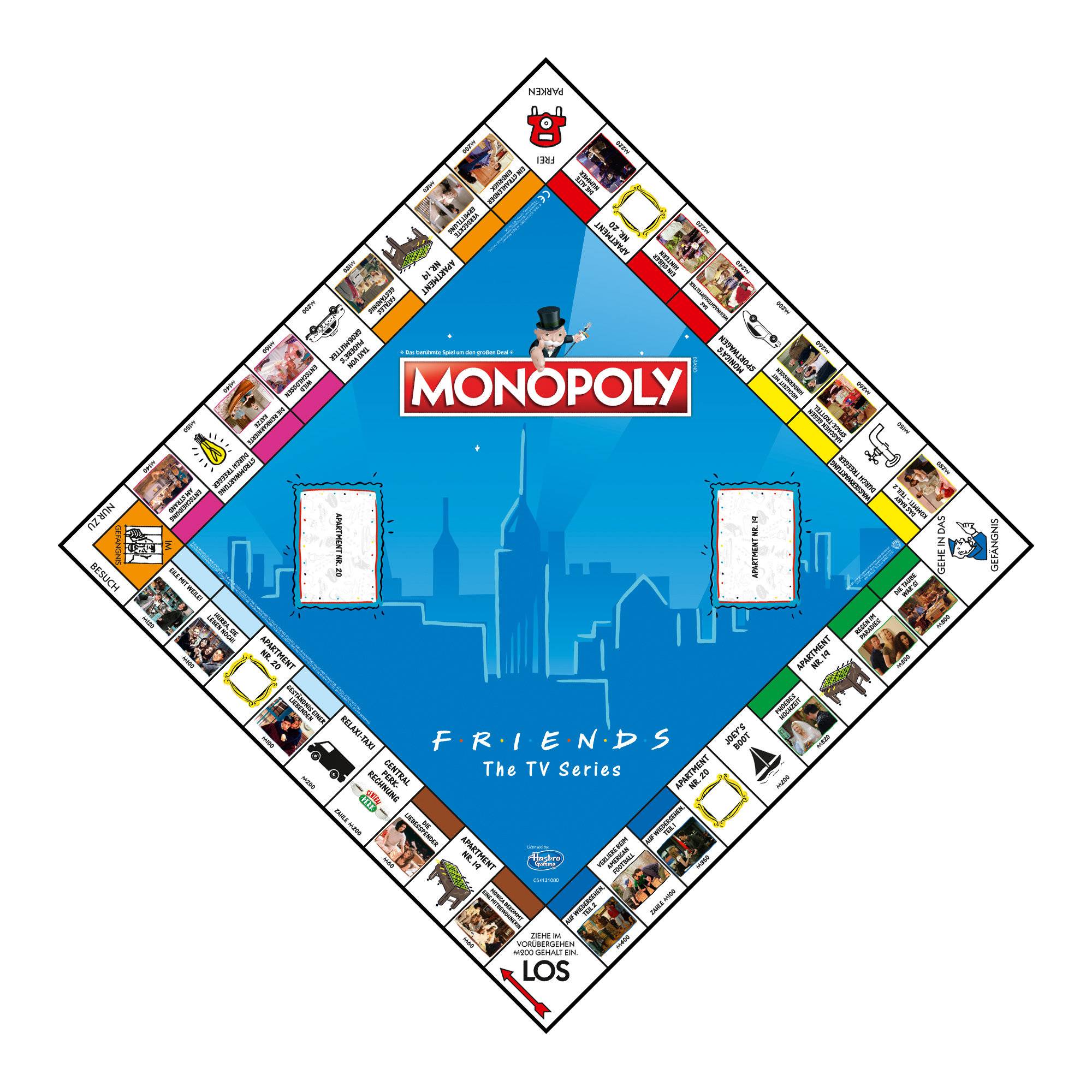 Monopoly Friends F.R.I.E.N.D.S. Serie Edition Brettspiel Gesellschaftsspiel Spiel deutsch