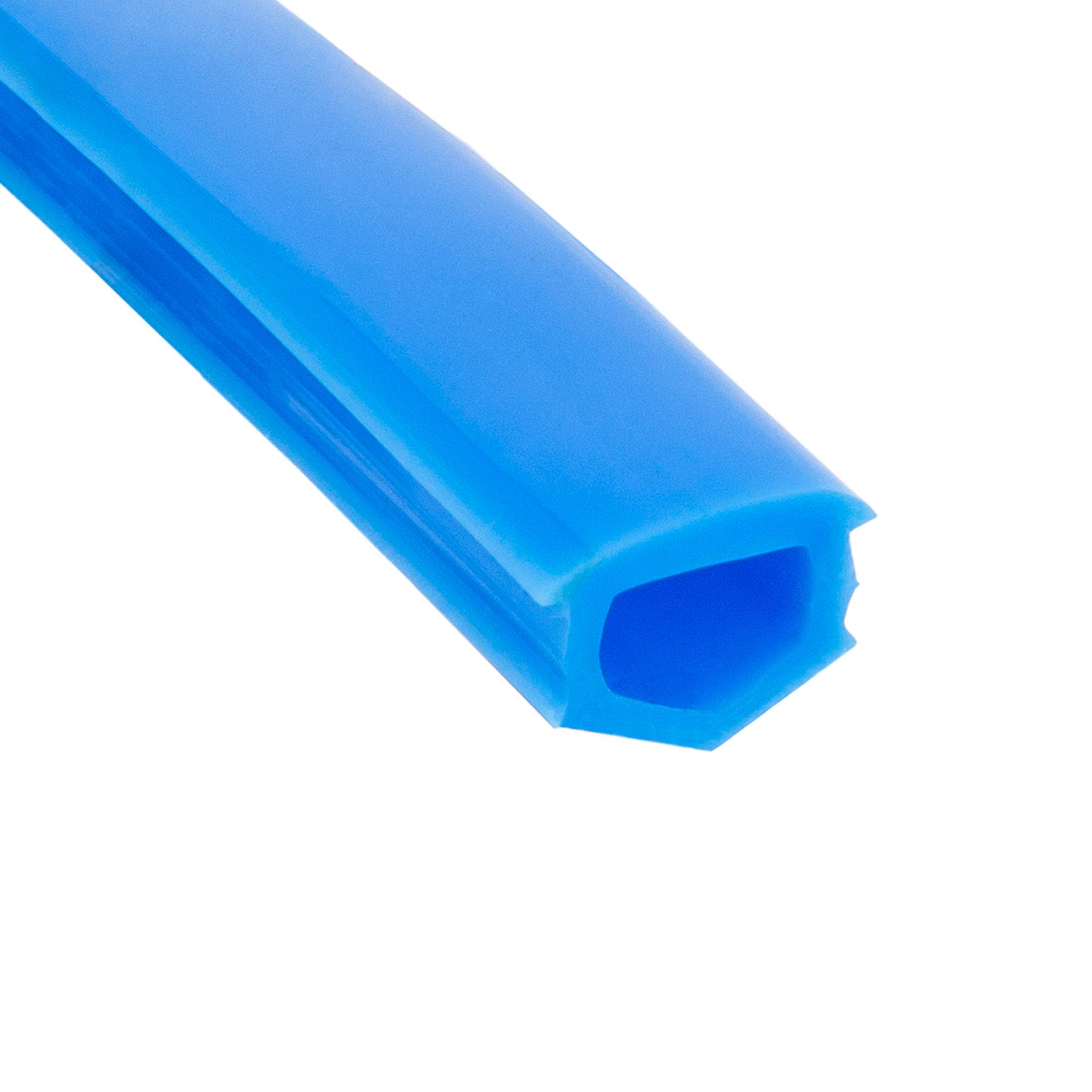 SCHMIDT systemprofile 10m Gummiband Blau Nut 8 T-Nut Gummi-Leiste Abdeckprofil Schutzprofil Aluprofil-Zubehör