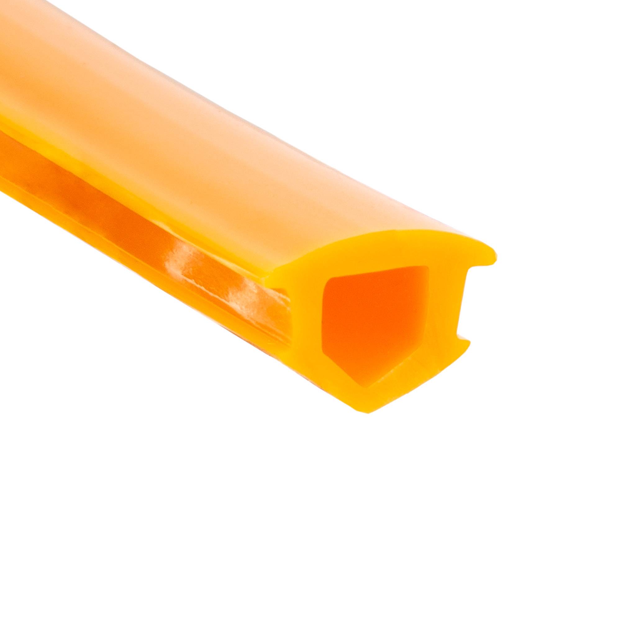 SCHMIDT systemprofile 10m Gummiband Orange Nut 8 T-Nut Gummi-Leiste Abdeckprofil Schutzprofil Aluprofil-Zubehör
