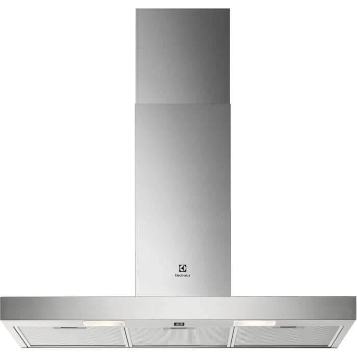 ELECTROLUX EFT39X - Dekorative Wandhaube - Evakuierung und Recycling - 600m3 / h - L90cm