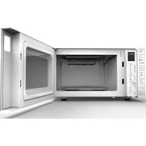 WHIRLPOOL MWP304W Freistehender Mikrowellengrill & Dampfgarer - COOK30 - Weiß - 30L
