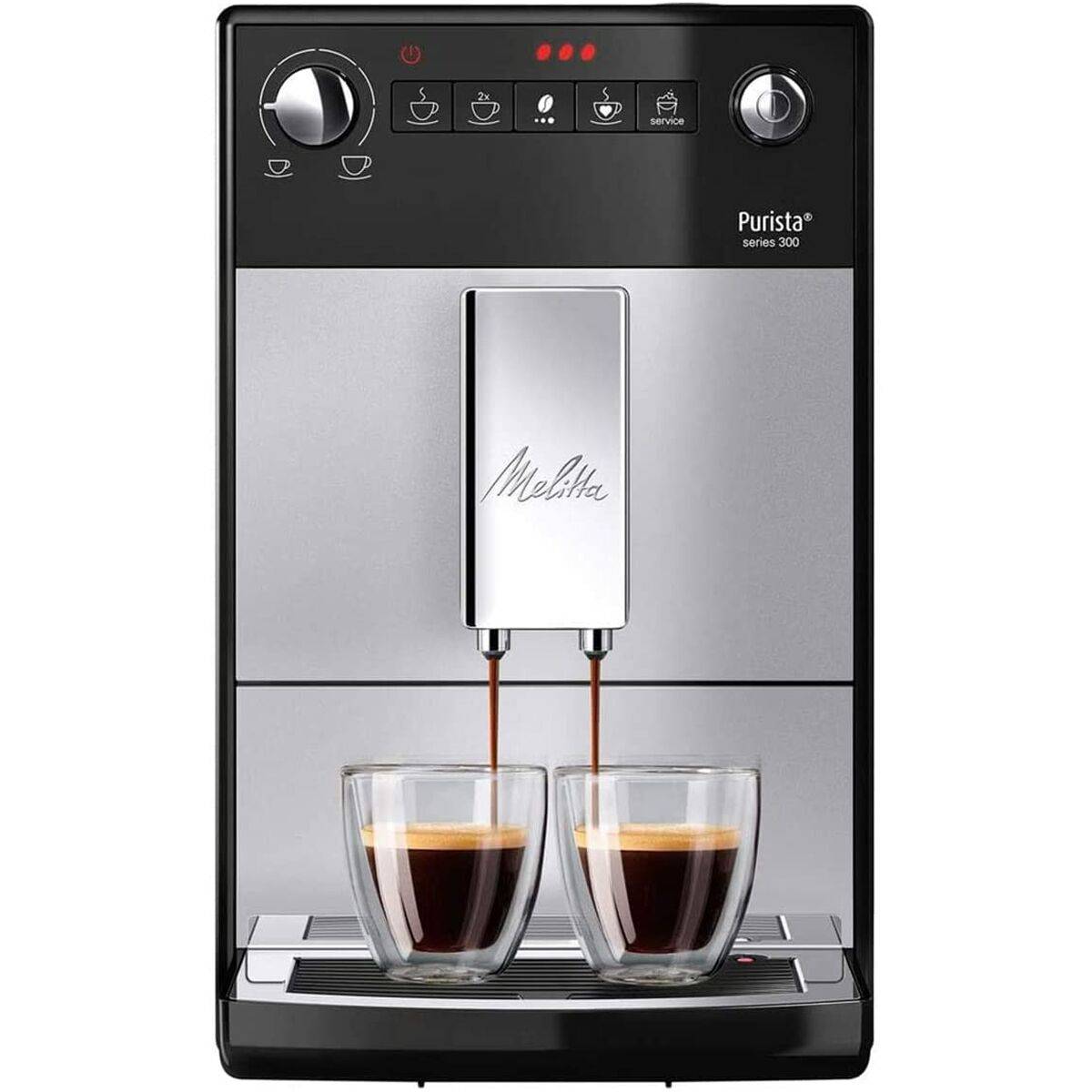 Elektrische Kaffeemaschine Melitta F230-101 Silberfarben 1450 W