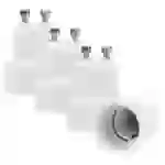Intirilife GU10 auf E14 Lampensockel Adapter in WEISS – 4x Lampenadapter zum Umformatieren von GU10 auf E14 – 4er Set Konverter für Lampenfassung Intirilife GU10 auf E14 Lampensockel Adapter in WEISS – 4x Lampenadapter zum Umformatieren von GU10 auf E14 – 4er Set Konverter für Lampenfassung