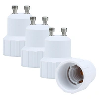 Intirilife GU10 auf E14 Lampensockel Adapter in WEISS – 4x Lampenadapter zum Umformatieren von GU10 auf E14 – 4er Set Konverter für Lampenfassung Intirilife GU10 auf E14 Lampensockel Adapter in WEISS – 4x Lampenadapter zum Umformatieren von GU10 auf E14 – 4er Set Konverter für Lampenfassung